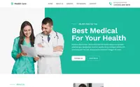 Blockskit Health Care theme preview
