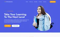 Blockskit Online Education theme preview