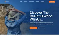 Blockskit Travel theme preview