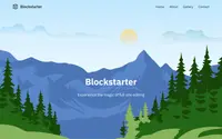 Blockstarter theme preview