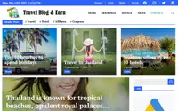Blog and Earn theme preview