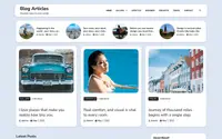 Blog Articles theme preview