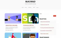 Blog Build theme preview