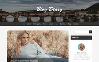 Blog Diary theme preview