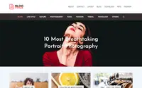 Blog Page theme preview