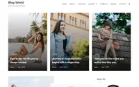Blog World theme preview