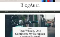 BlogAura theme preview