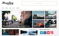 Bloggers Magazinely theme preview