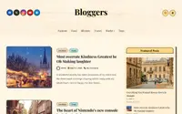 Bloggers theme preview