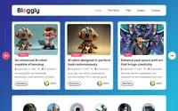 Bloggly theme preview