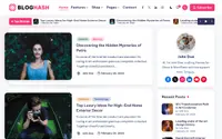 BlogHash theme preview