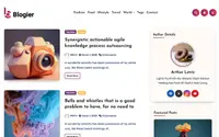 Blogier theme preview