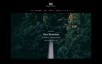 BlogJr Dark theme preview