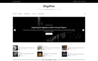 Blogmine theme preview