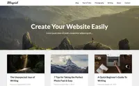 Blogrid theme preview