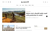 Blogrift theme preview