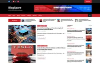 BlogSpare theme preview