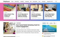 BlogSquare theme preview