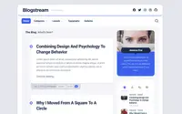 Blogstream theme preview