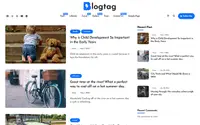 Blogtag theme preview