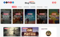 Blogtimes theme preview