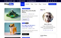 BlogWar theme preview