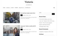 blogwhite theme preview