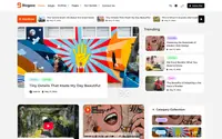 Blogzee theme preview