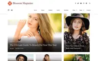 Blossom Magazine theme preview