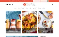 Blossom Recipe theme preview