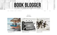 Book Blogger theme preview