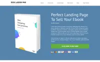 Book Landing Page theme preview