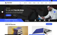 Book Publisher Agency theme preview