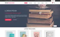Book Publisher theme preview