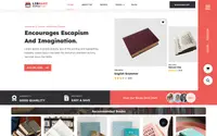 Books Library theme preview