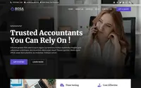 Bosa Accounting theme preview