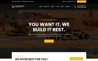 Bosa Construction Industrial theme preview