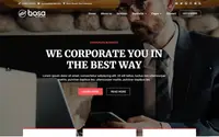 Bosa Corporate Business theme preview
