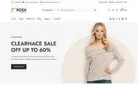 Bosa Ecommerce theme preview