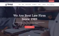 Bosa Lawyer theme preview