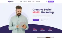 Bosa Media Marketing theme preview