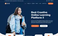 Bosa Online Education theme preview