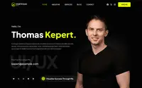 Bosa Portfolio Bio theme preview