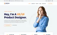 Bosa Portfolio Resume theme preview