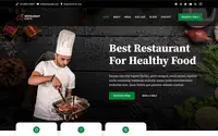 Bosa Restaurant Cafe theme preview