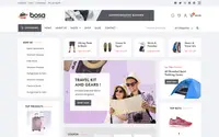 Bosa Travel Shop theme preview