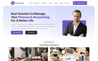 Business Accountant theme preview