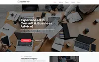 Business Company Elementor theme preview
