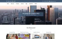 Business Cover Lite theme preview