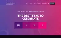 Business Event Conference theme preview